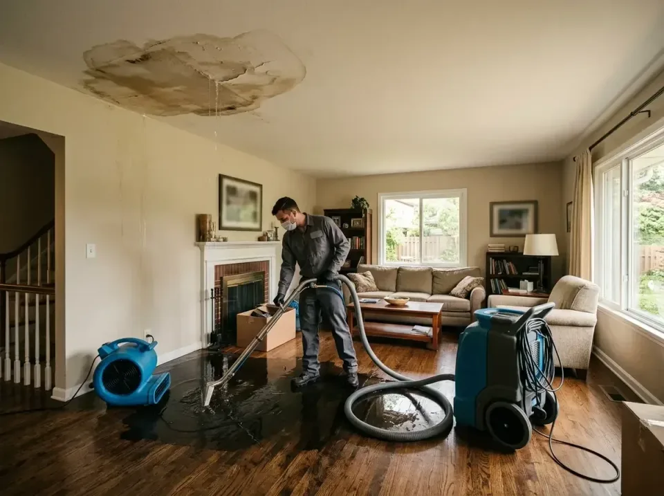 attic-pipe-burst-ceiling-drip-008 — frequently asked questions, Water Damage Restoration & Carpet Care in Meridianville, AL